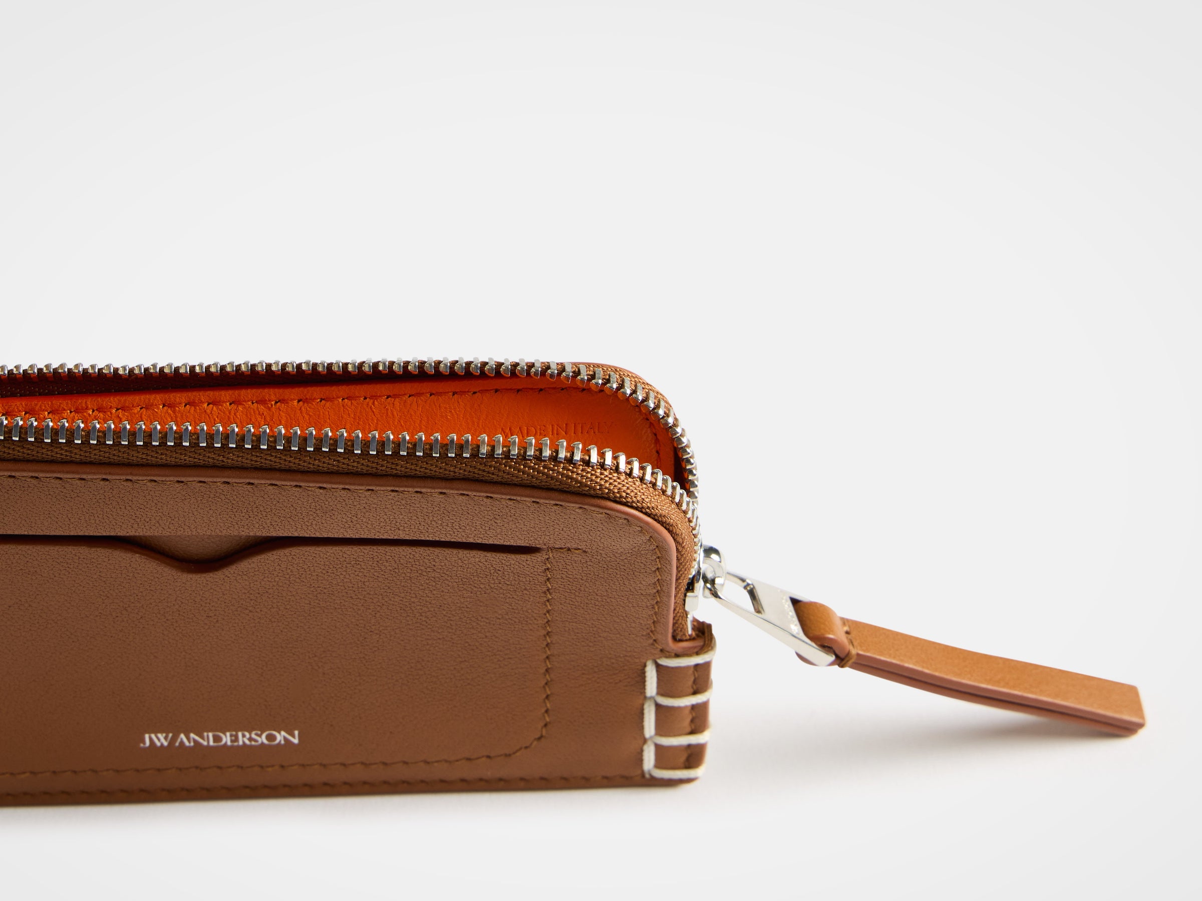 loafer zip wallet tan Product Detail 3