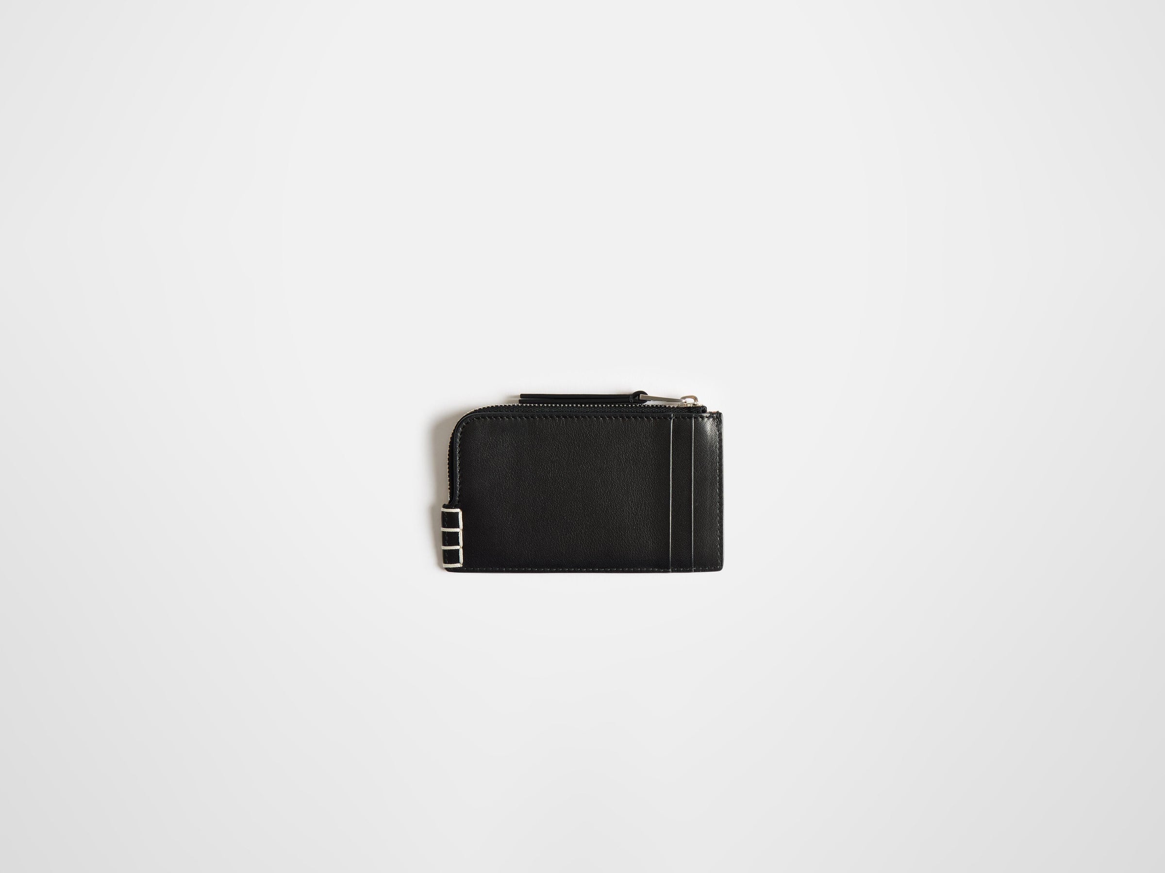 loafer zip wallet black Product Back 2