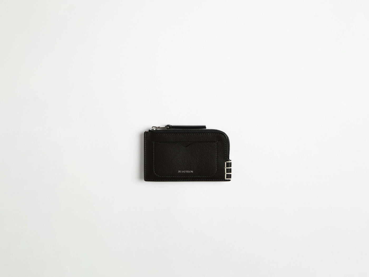 loafer zip wallet black Product Front 1