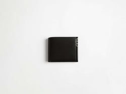 loafer bi fold wallet black Product Front 1