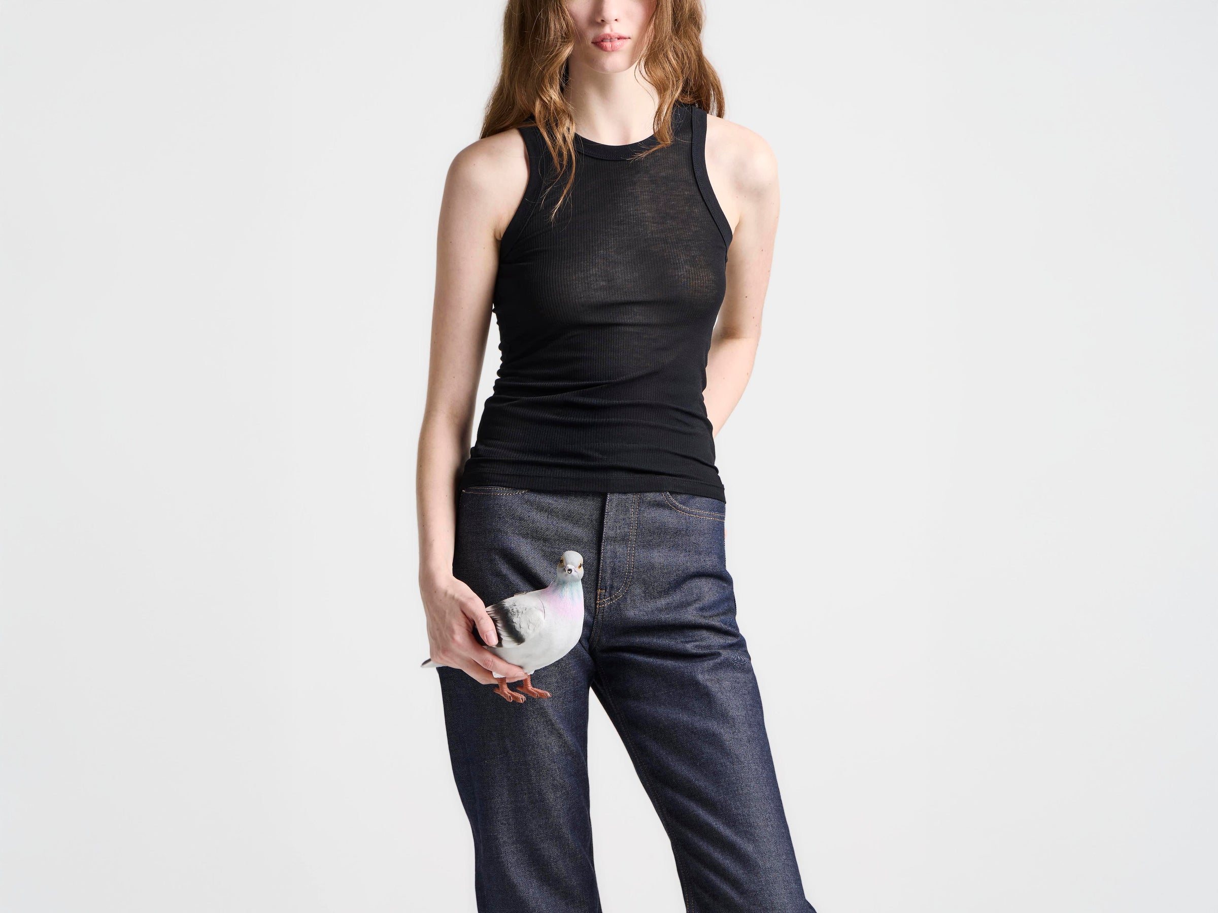 PIGEON CLUTCH IN GREY