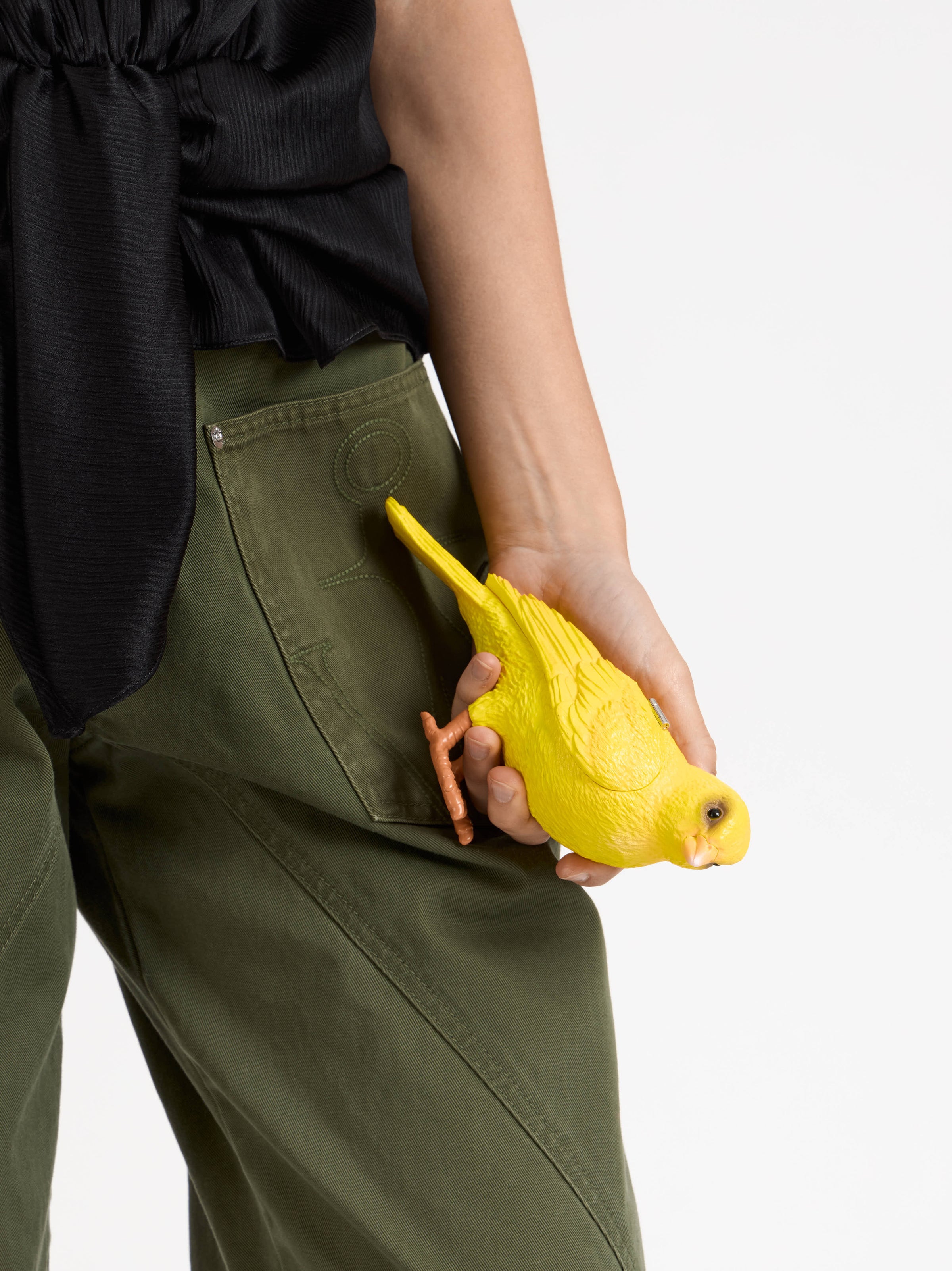 canary clutch yellow 1 Product Front 3