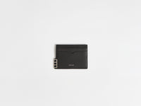 LEATHER LOAFER CARD HOLDER IN BLACK