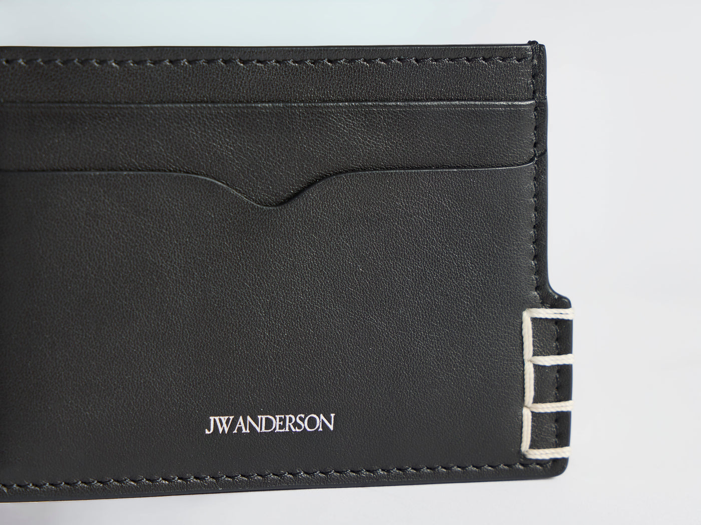 LEATHER LOAFER CARD HOLDER IN BLACK