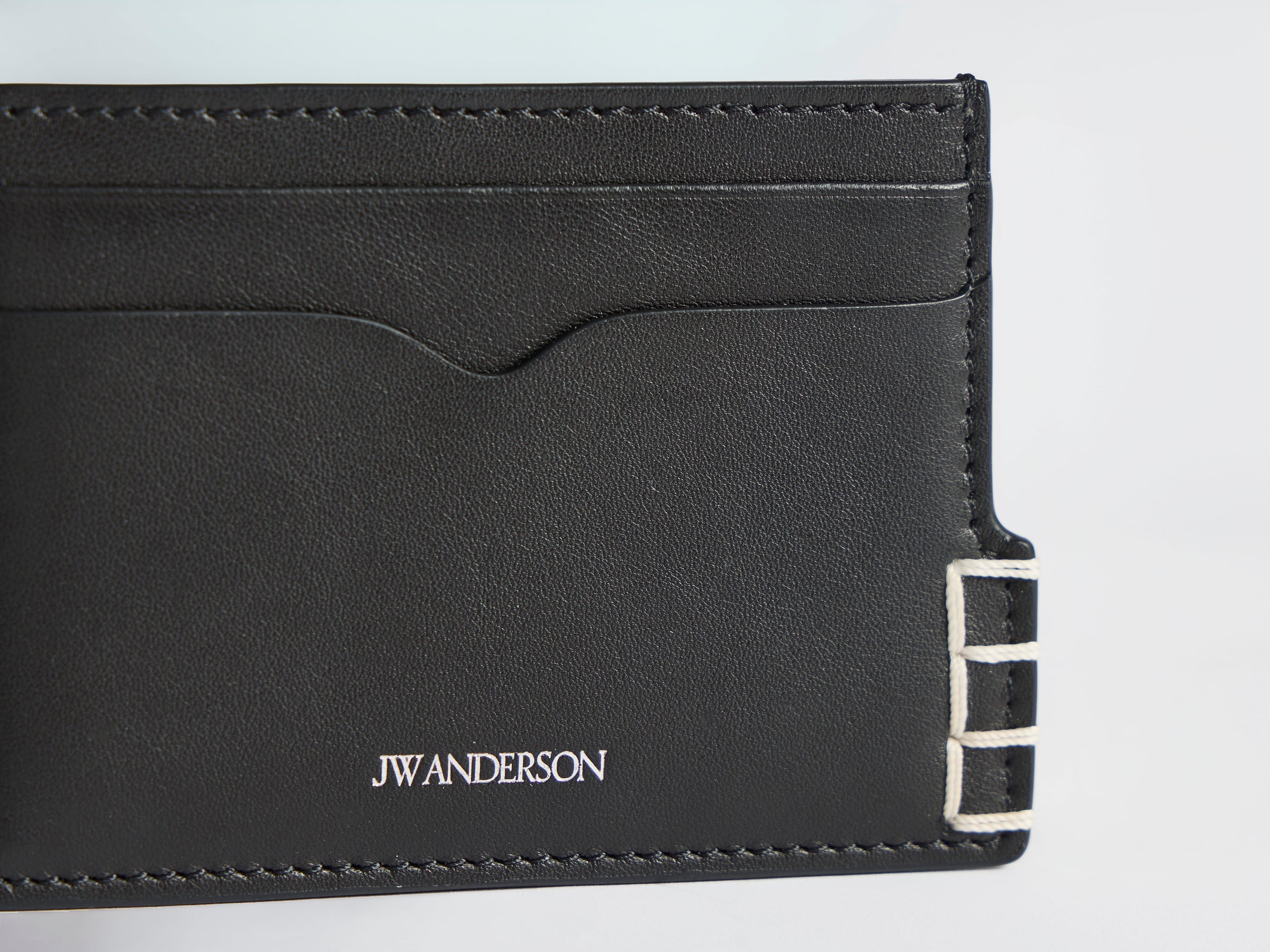 LEATHER LOAFER CARD HOLDER IN BLACK
