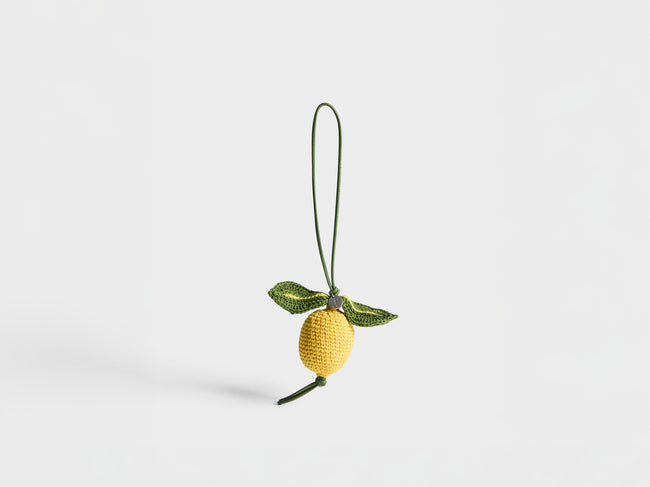 HAND-CROCHETED LEMON CHARM