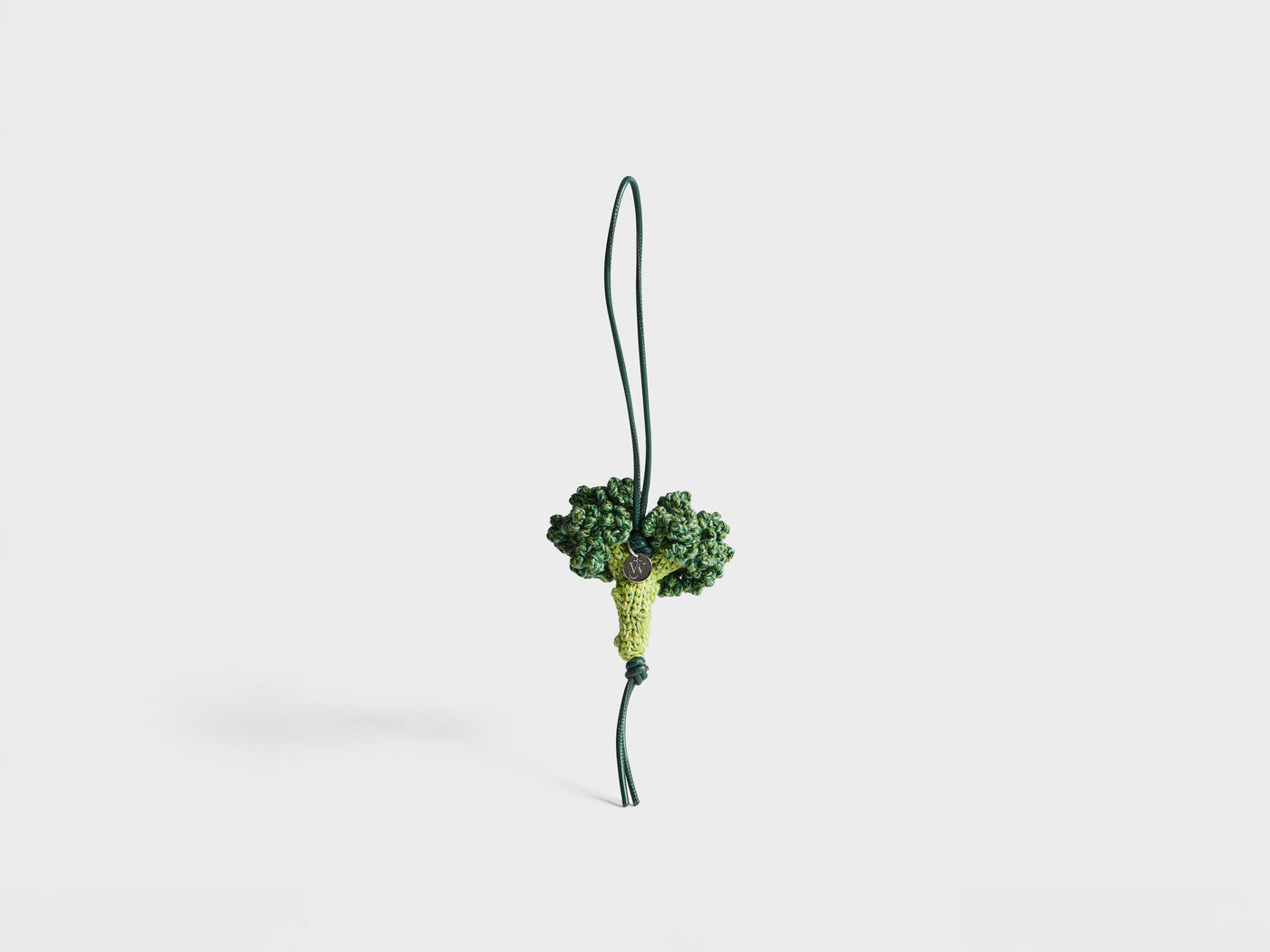 HAND-CROCHETED BROCCOLI CHARM