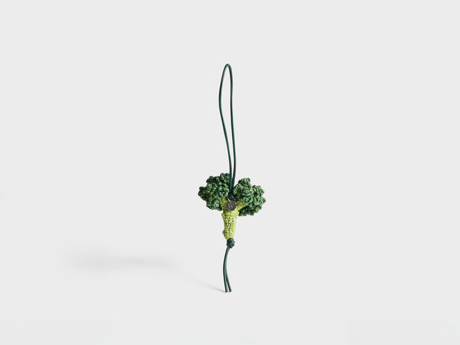 HAND-CROCHETED BROCCOLI CHARM