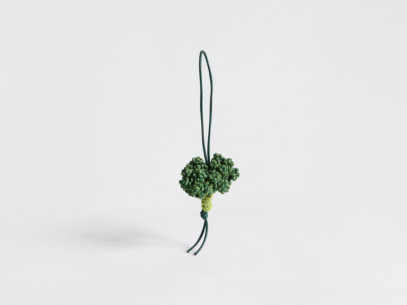 HAND-CROCHETED BROCCOLI CHARM