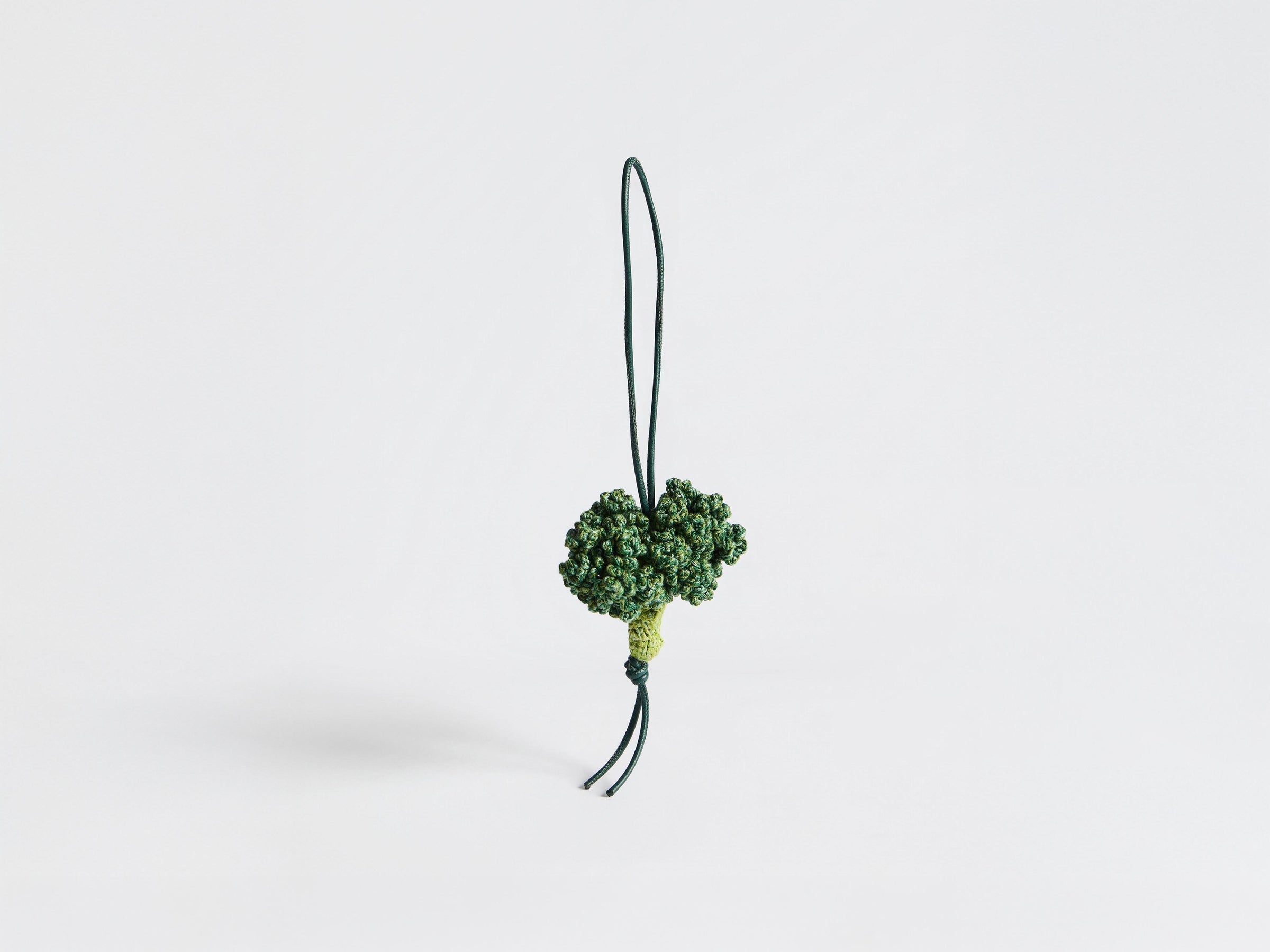 HAND-CROCHETED BROCCOLI CHARM