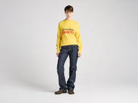 WOMENS 'ANONYMOUS FAGGOTS' JUMPER IN BRIGHT YELLOW