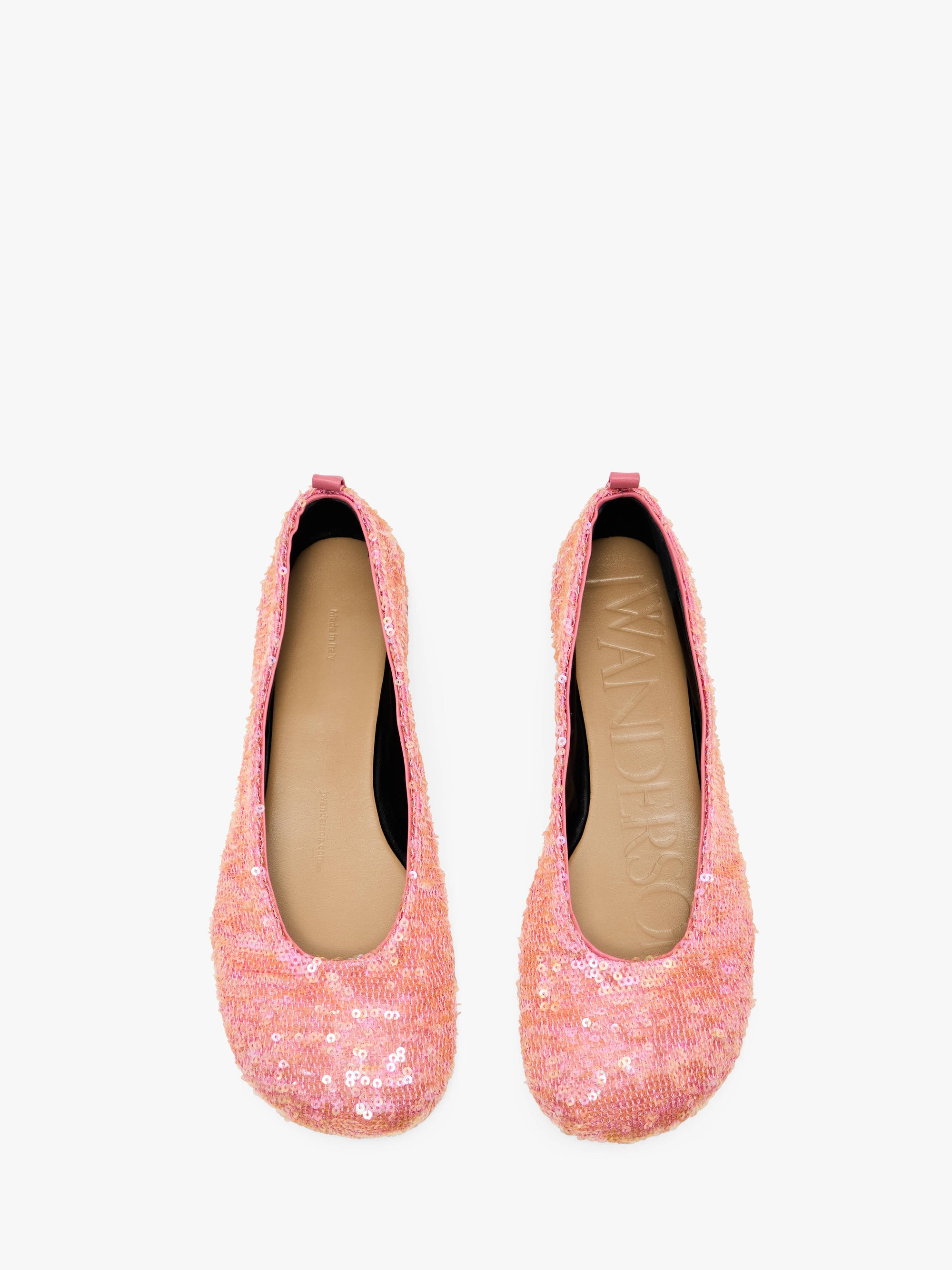 BALLERINAS WITH ALL-OVER SEQUIN