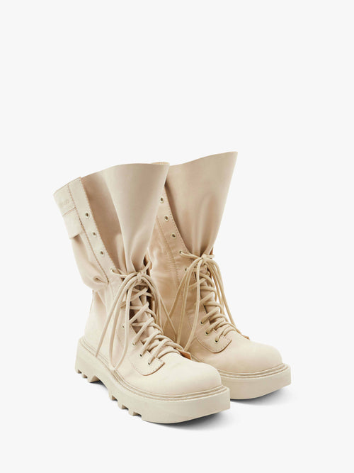 COMBAT LEATHER BOOTS