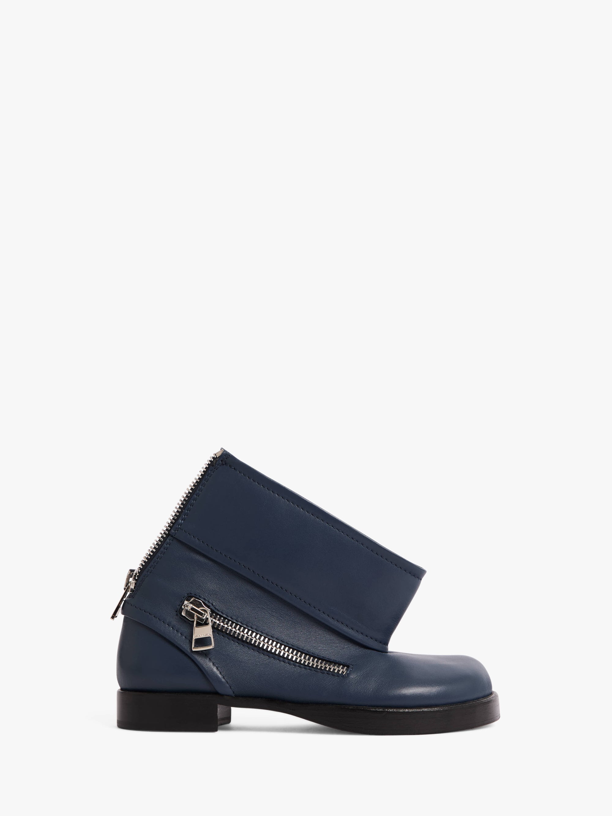BIKER BOOT - LEATHER ANKLE BOOT