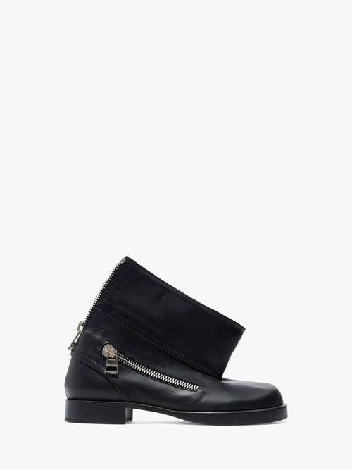 BIKER BOOT - LEATHER ANKLE BOOT