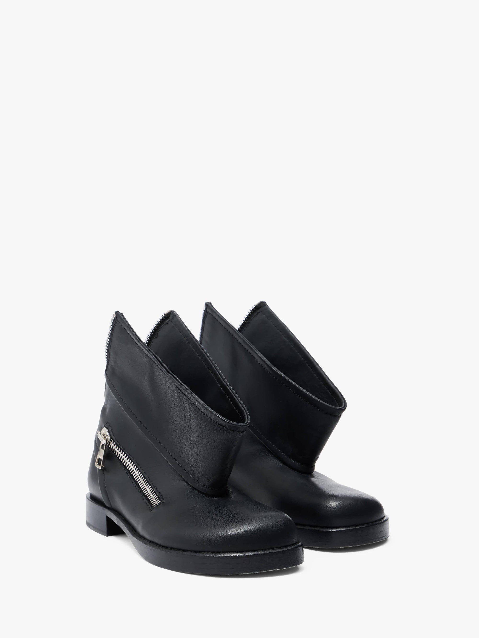 BIKER BOOT - LEATHER ANKLE BOOT