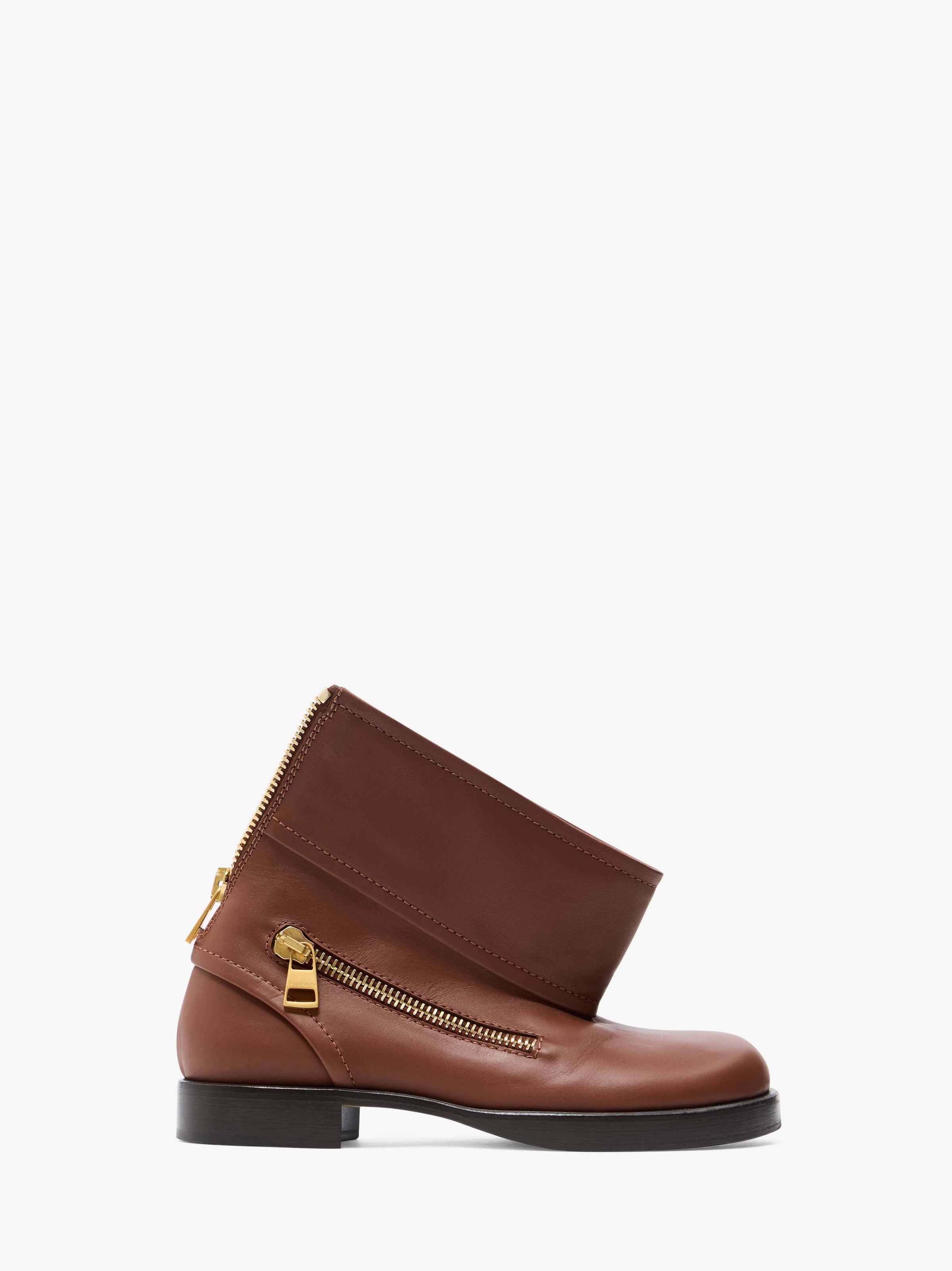 CL_BIKER BOOT - CHESTNUT_BT0102LA0268