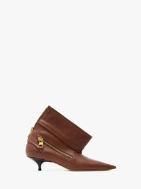 CL_BIKER KITTEN HEEL - CHESTNUT_BT0106LA0268