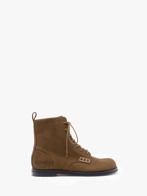 LOAFER LACE UP BOOT
