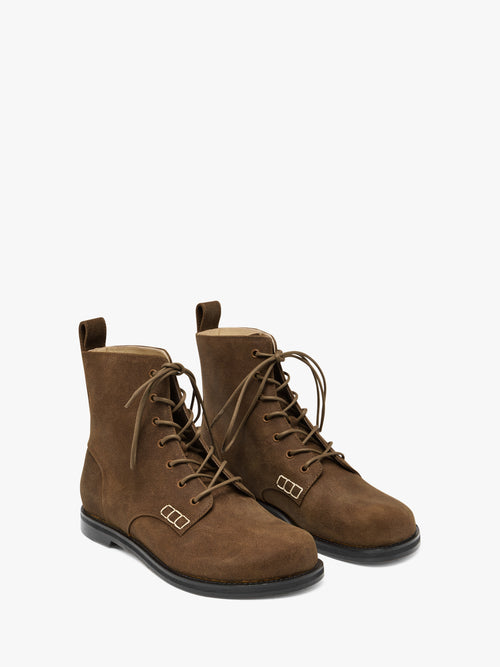 LOAFER LACE UP BOOT