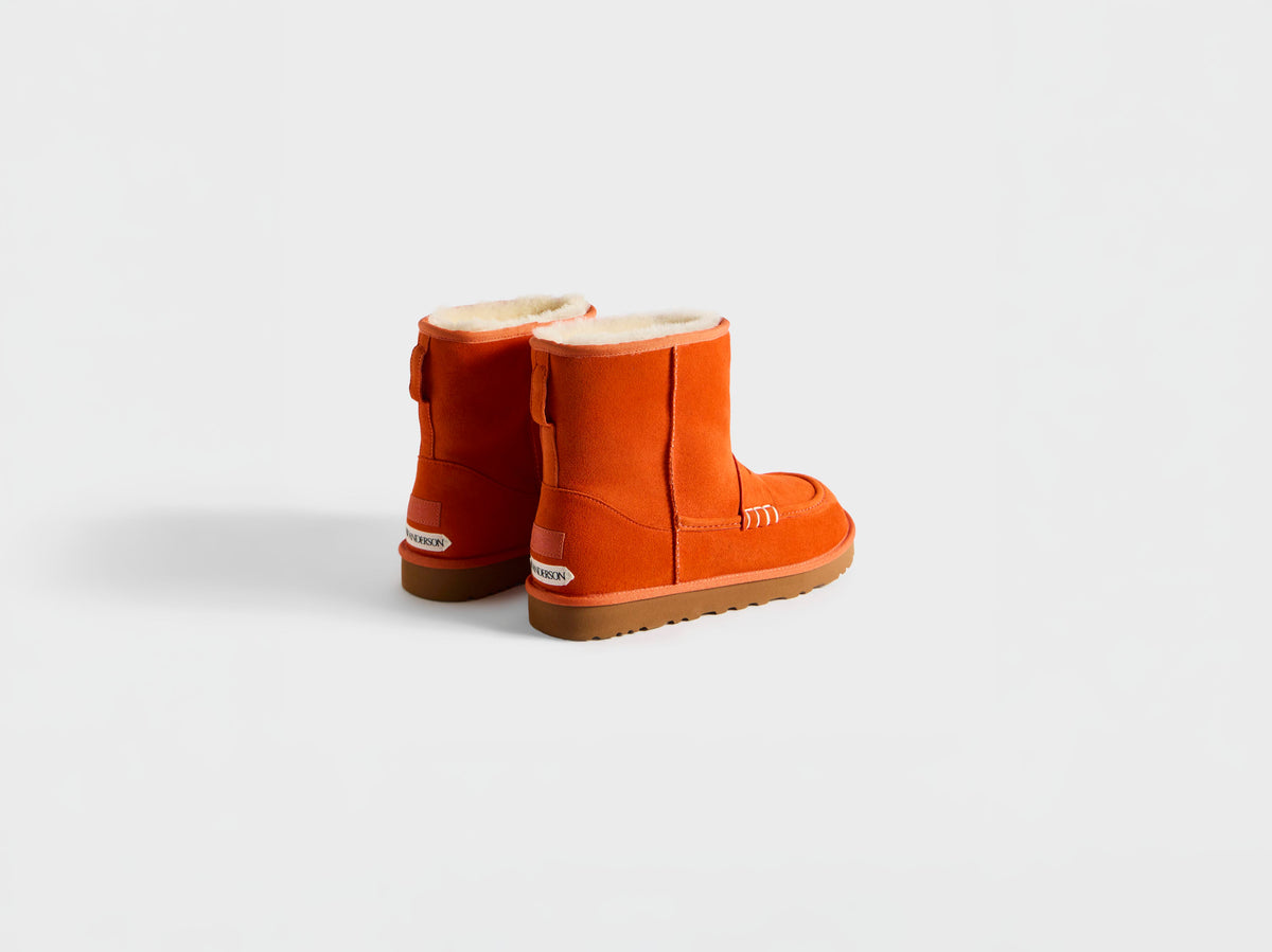 JW Anderson x UGG Loafer Boot In Tangerine