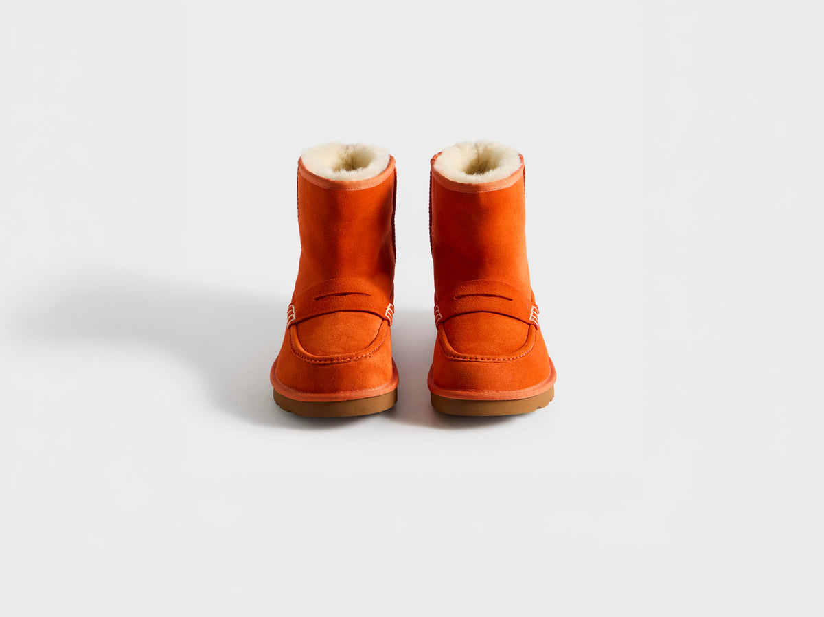 JW Anderson x UGG Loafer Boot In Tangerine