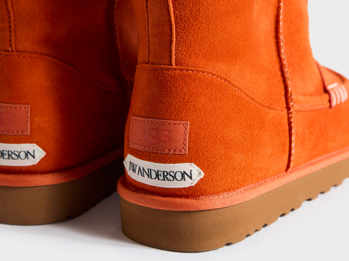 JW Anderson x UGG Loafer Boot In Tangerine