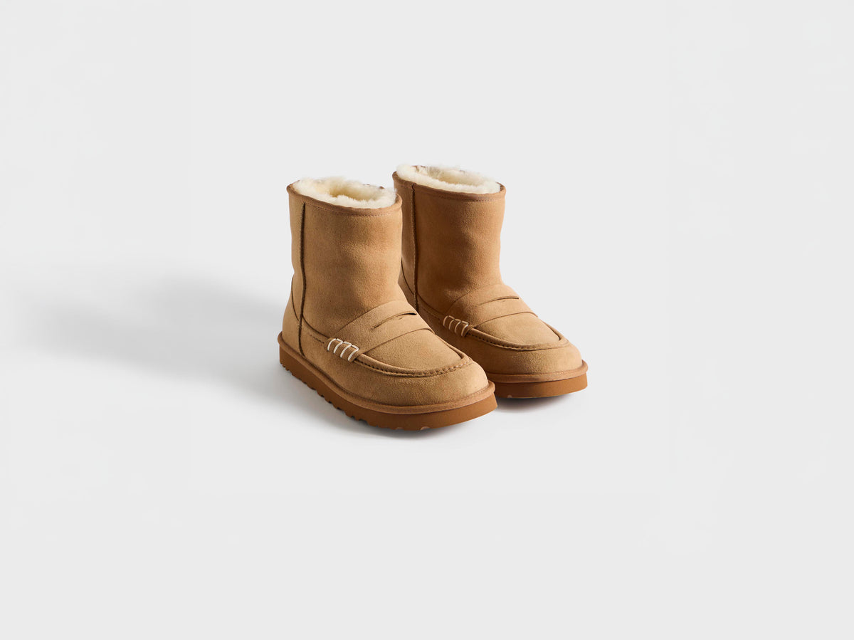 JW Anderson x UGG Loafer Boot In Chestnut