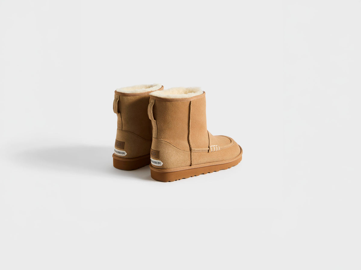 JW Anderson x UGG Loafer Boot In Chestnut