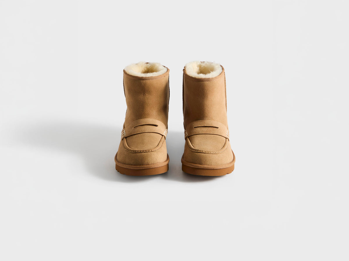JW Anderson x UGG Loafer Boot In Chestnut