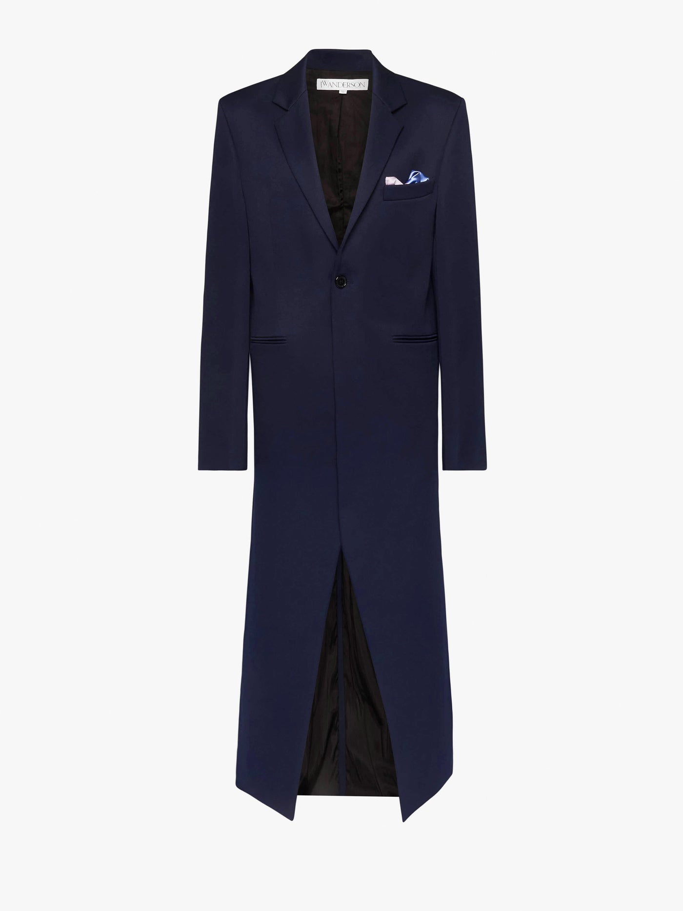 CL_SATIN HANDKERCHIEF LONG COAT - AUBERGINE_CO0332PG1679