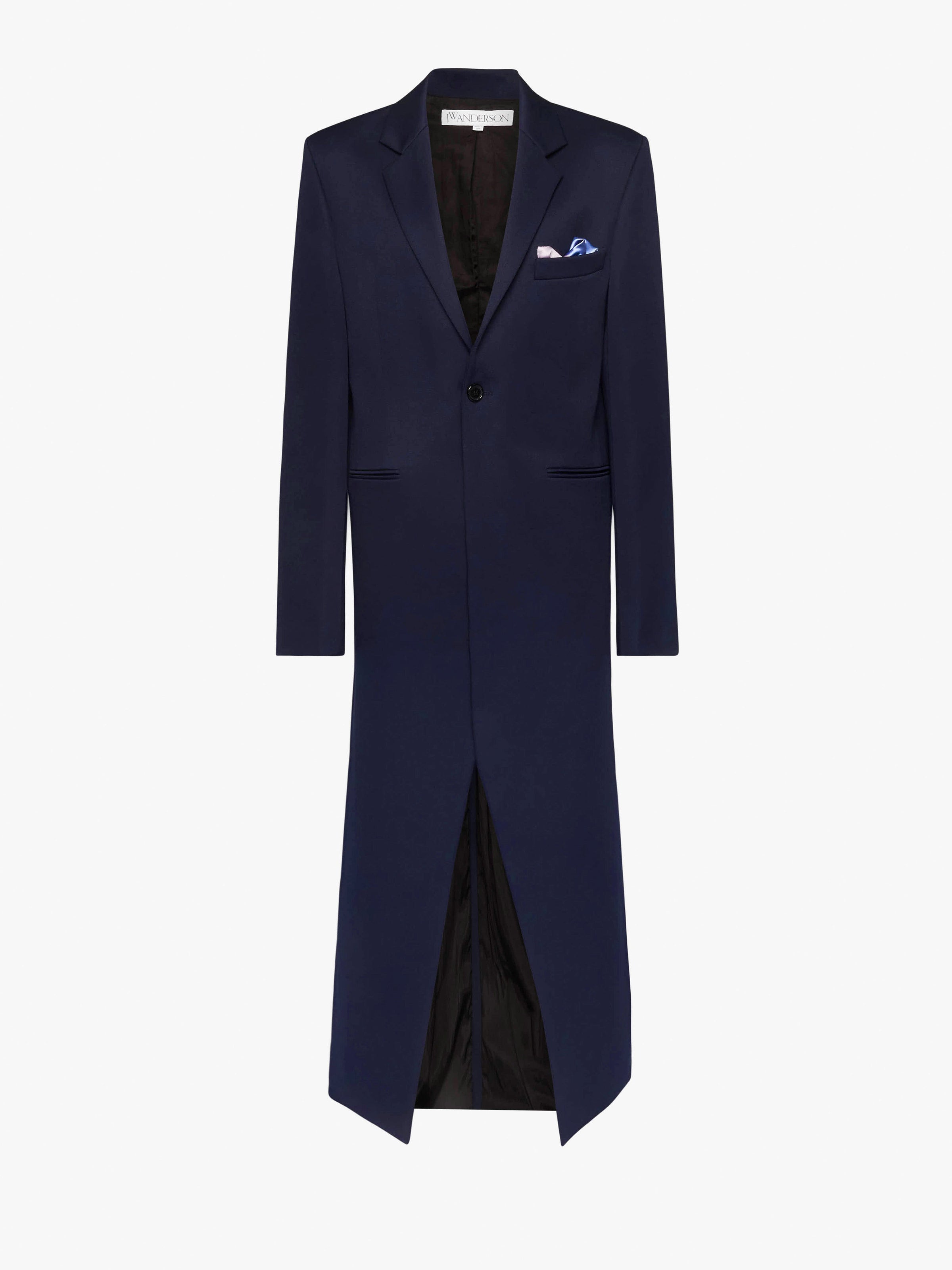 CL_SATIN HANDKERCHIEF LONG COAT - AUBERGINE_CO0332PG1679