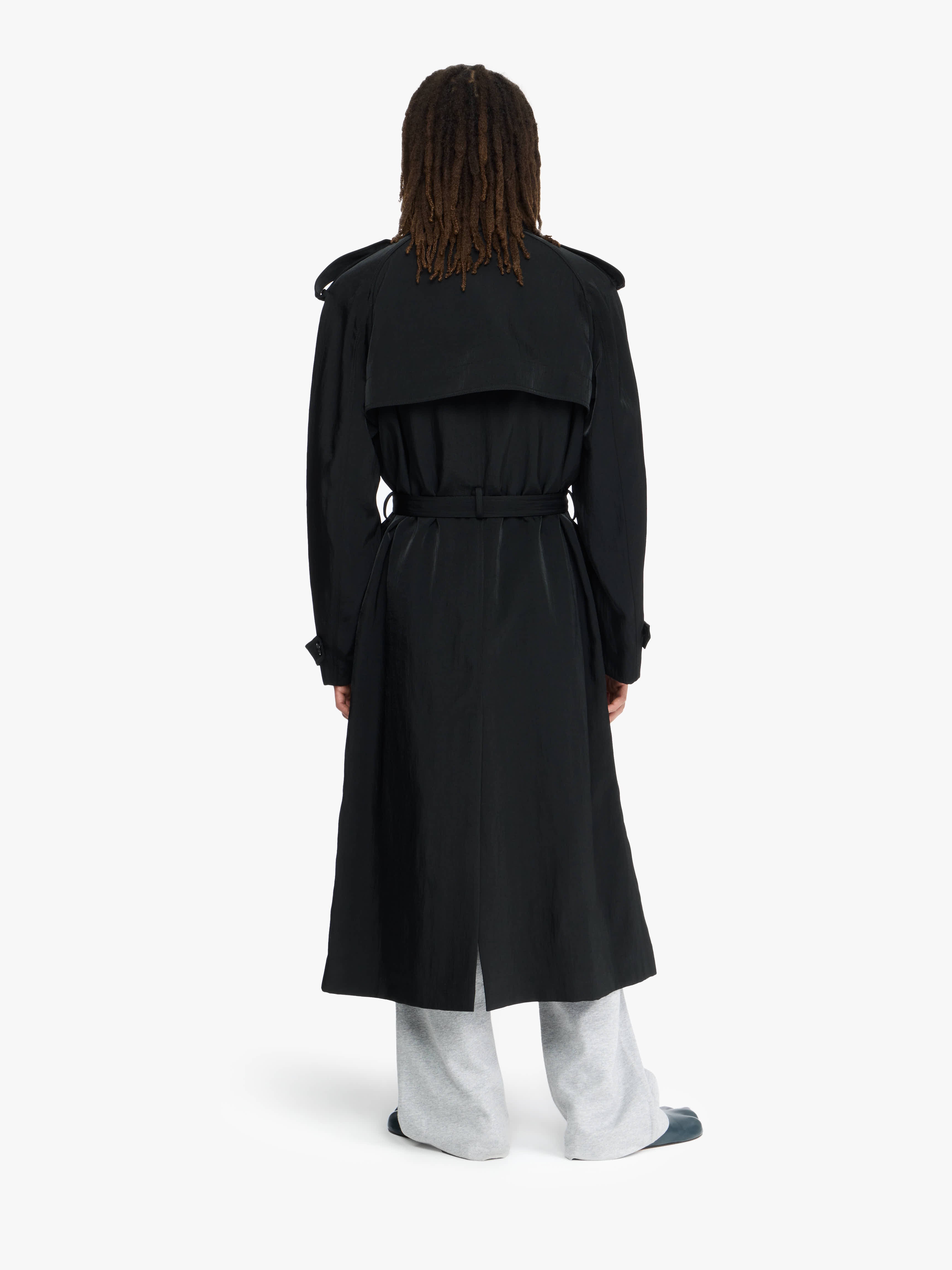 JW ANDERSON ブラックウールコート TRENCH COAT – JW Anderson