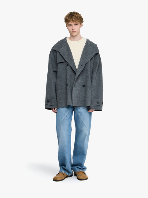 OVERSIZED PEACOAT
