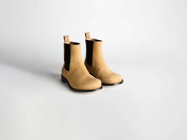 chelsea loafer boot w mustard Product Angle 1