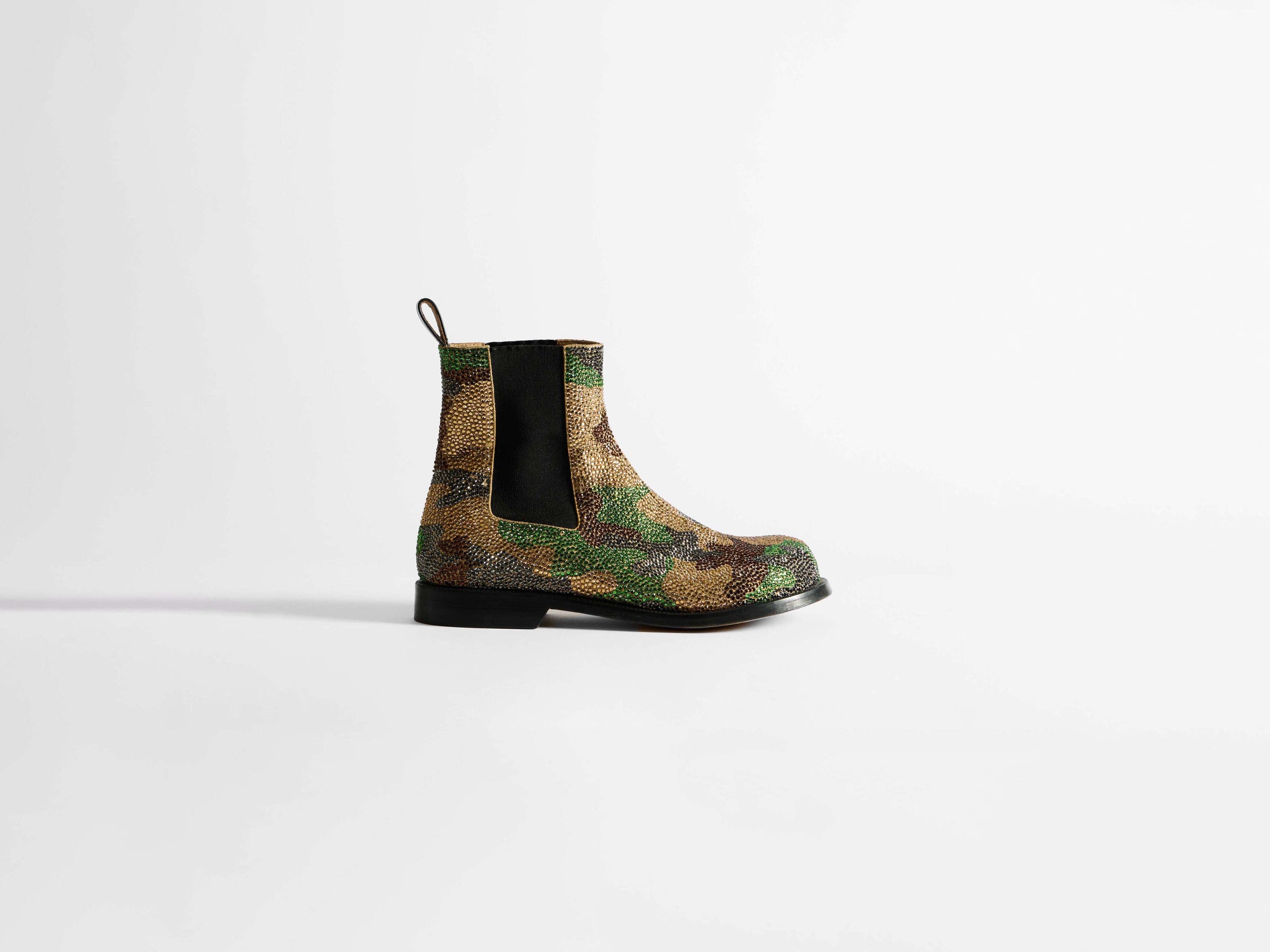 chelsea loafer boot w military green Product Side 4