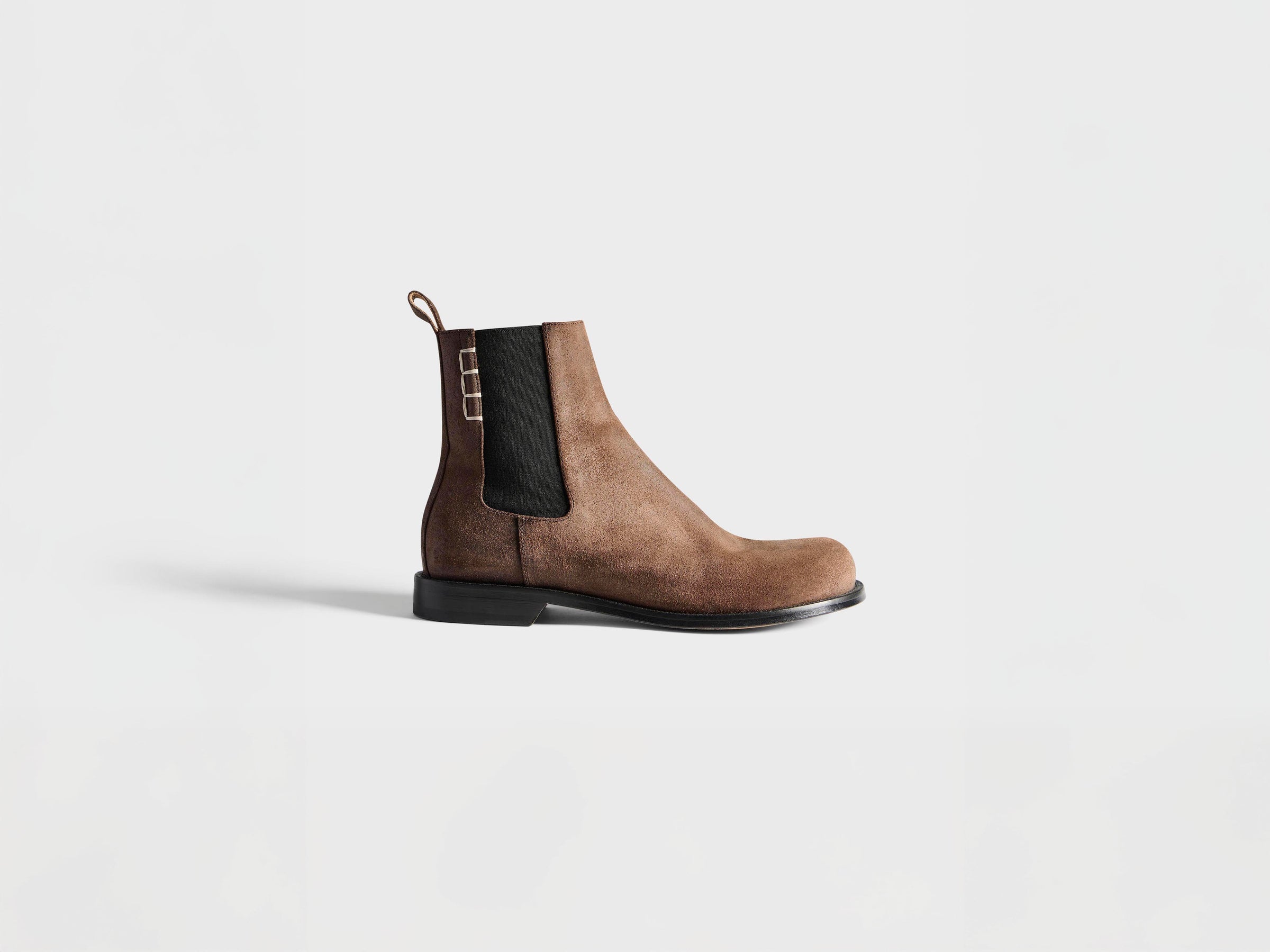 MENS CHELSEA LOAFER BOOTS IN CHOCOLATE BROWN
