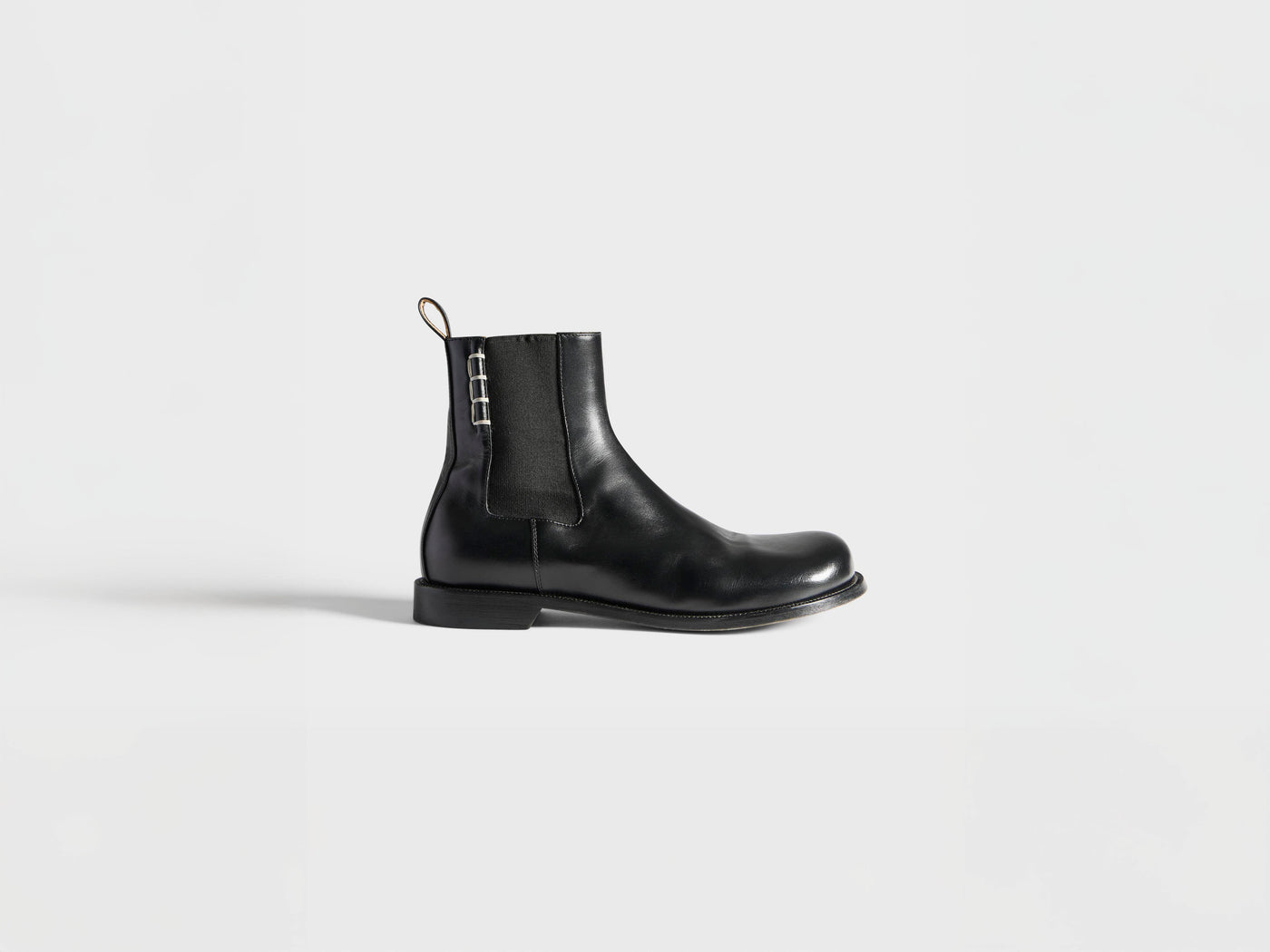 MENS CHELSEA LOAFER BOOTS IN BLACK