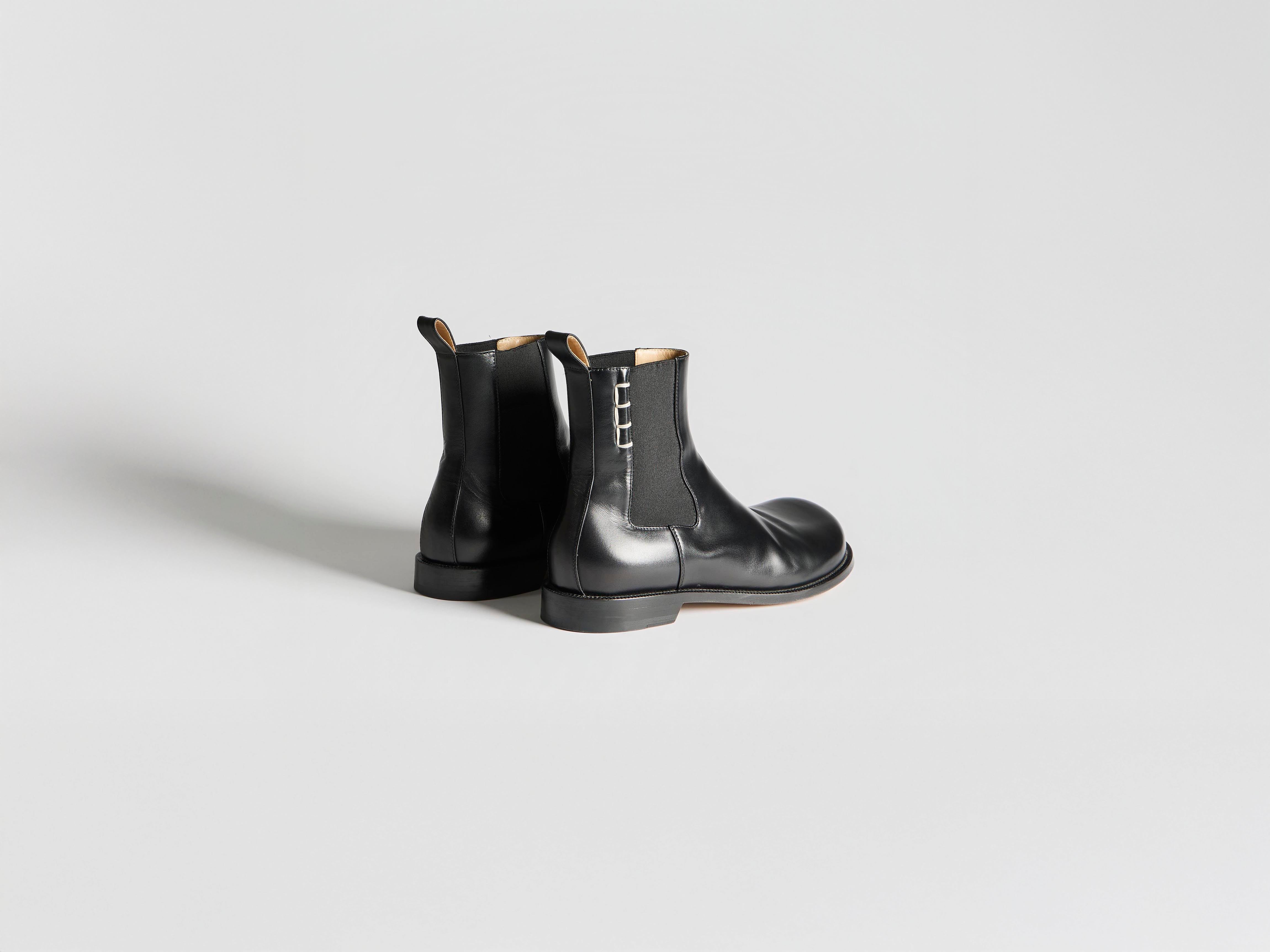MENS CHELSEA LOAFER BOOTS IN BLACK in BLACK CT0003LA039199939 | JW