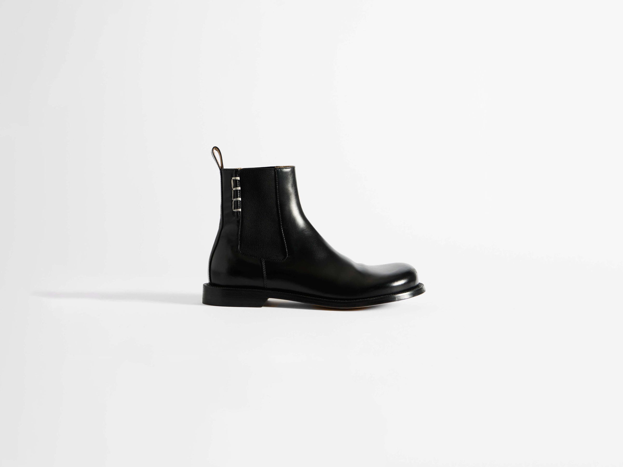 MENS CHELSEA LOAFER BOOTS IN BLACK