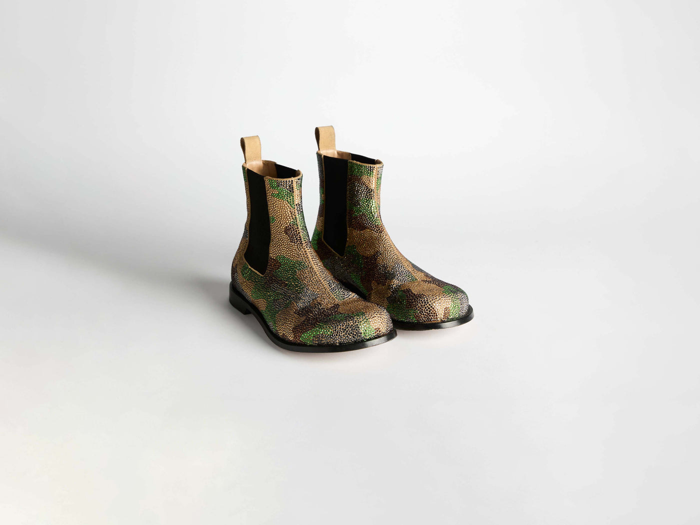 chelsea loafer boot m military green Product Angle 5
