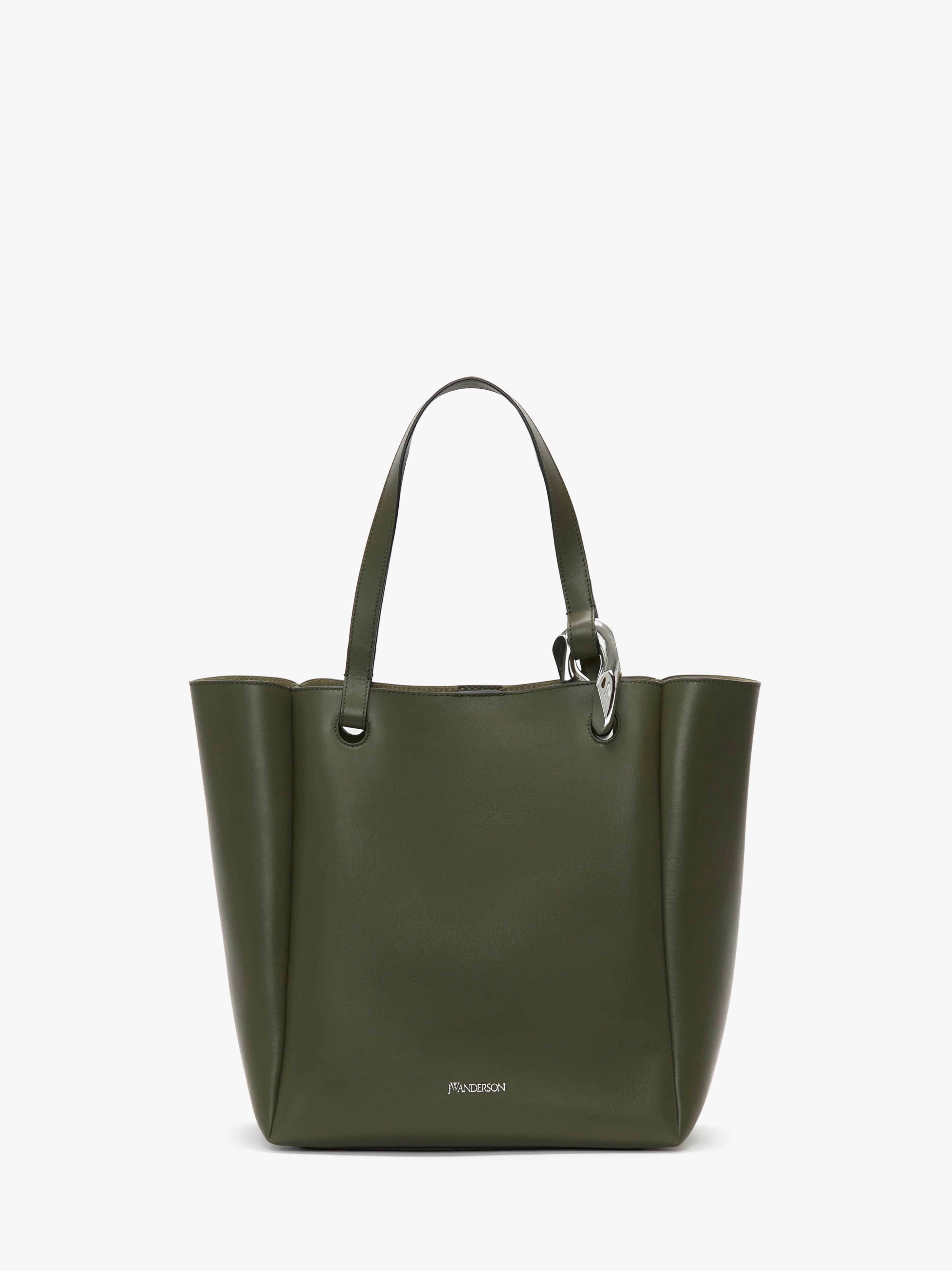 ＊JW ANDERSON＊ Corner Tote Bag J.W.Anderson Corner leather tote bag - ShopStyle