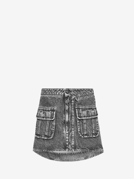 スカート J W ANDERSON CURVED PATCH POCKET MINI SKIRT CURVED PATCH POCKET MINI SKIRT – JW Anderson