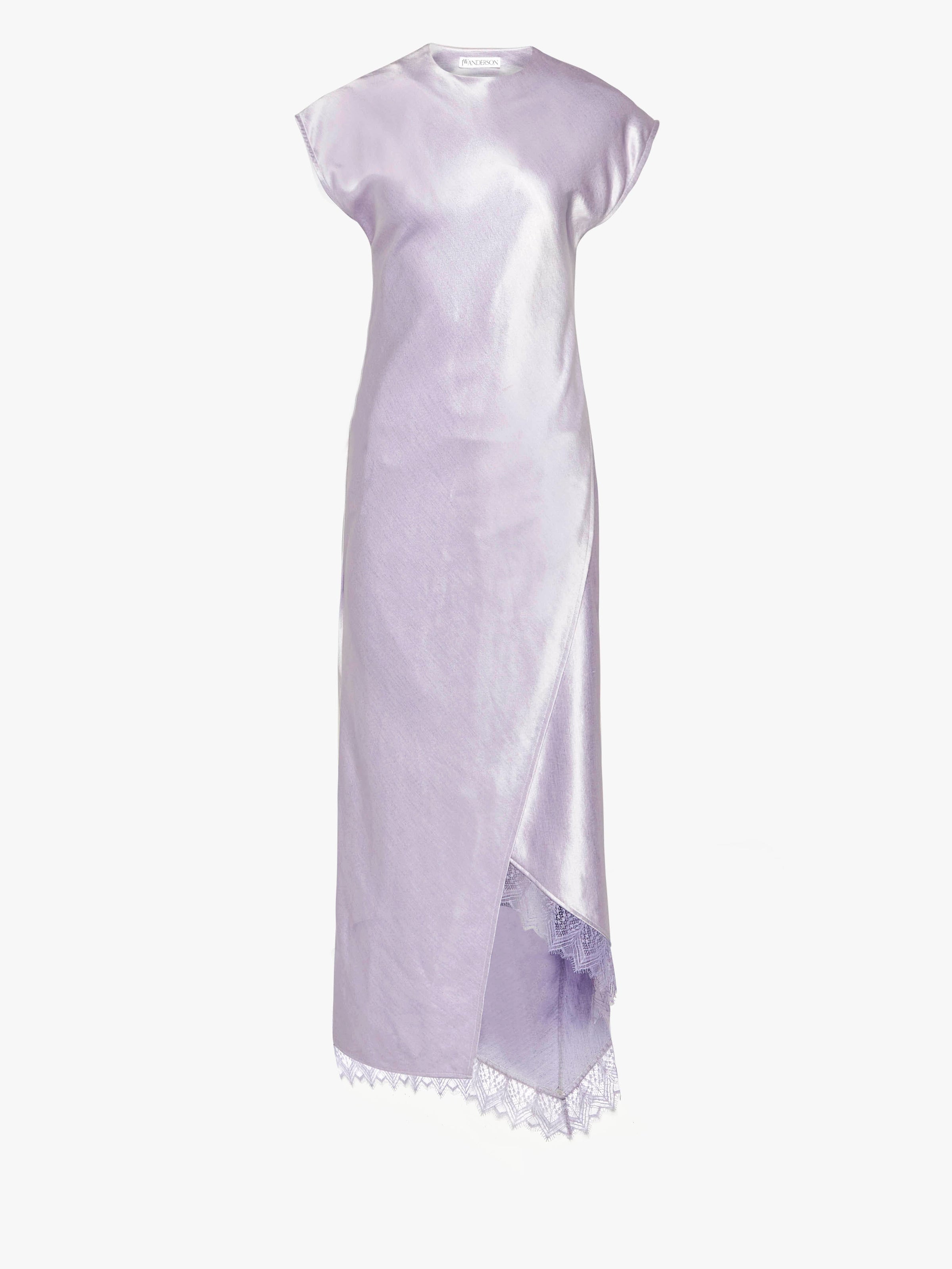CL_ASYMMETRIC LACE TRIM LAYERED DRESS - LILAC_DR0470PG1693