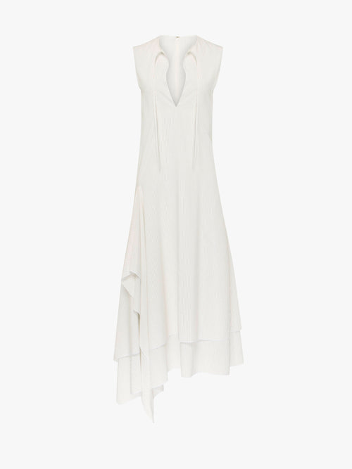 DOUBLE LAYER SLEEVELESS DRESS
