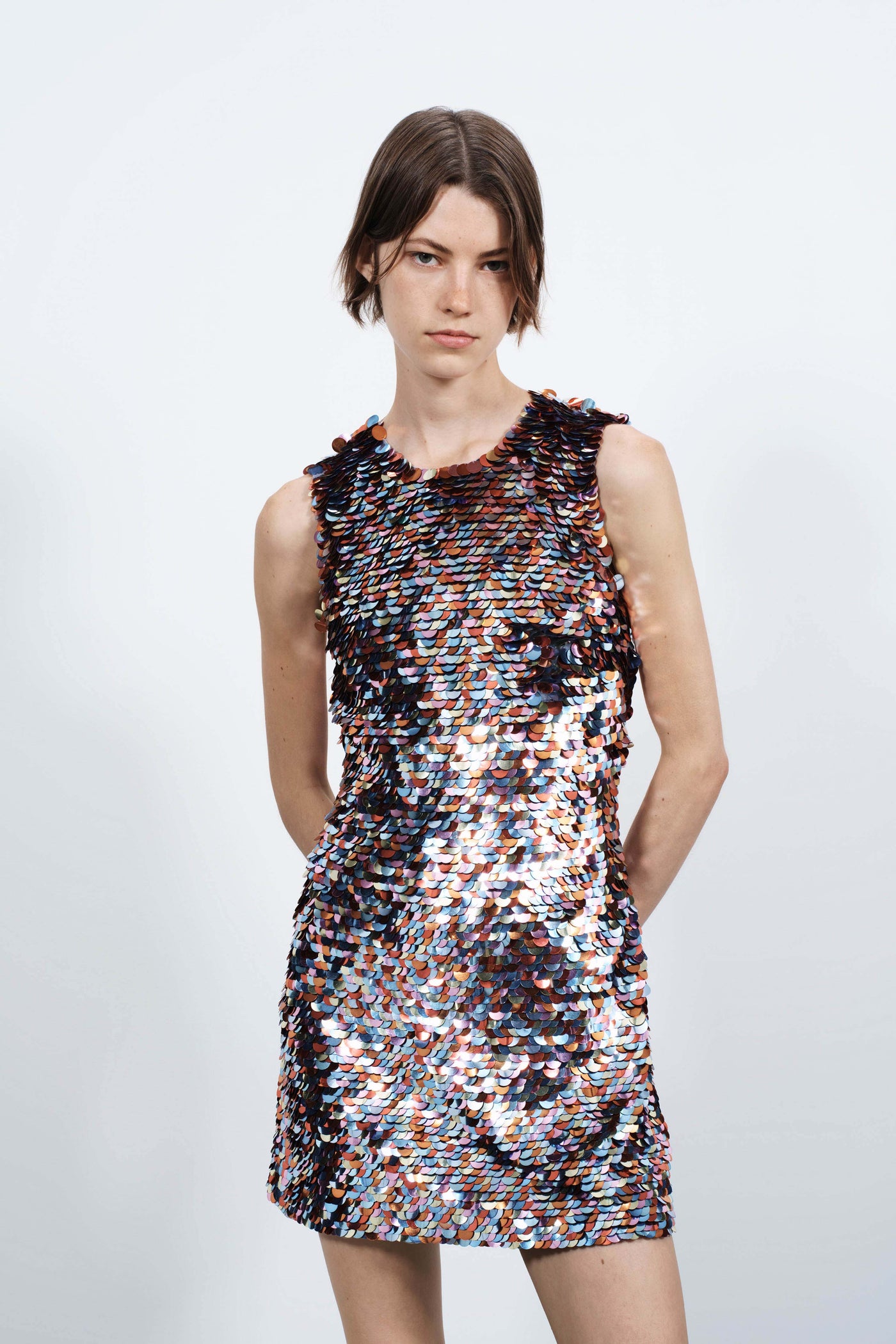 jw anderson mini dress JW Anderson Pleated Mini Dress