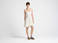 WOMENS BABYDOLL DRESS IN IVORY