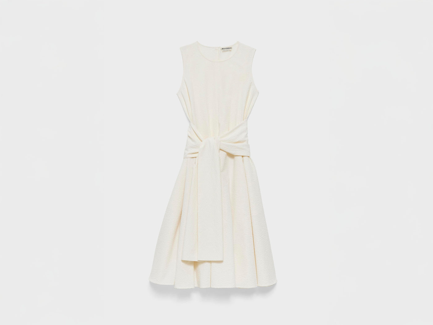 WOMENS CLOQUE DRESS IN IVORY