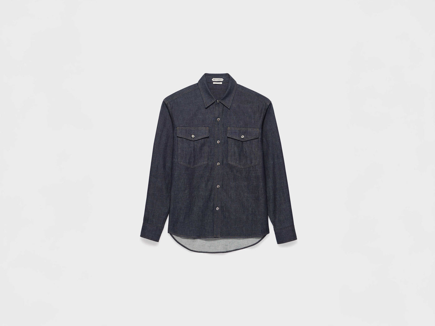 MENS OVERSIZED DENIM SHIRT IN INDIGO