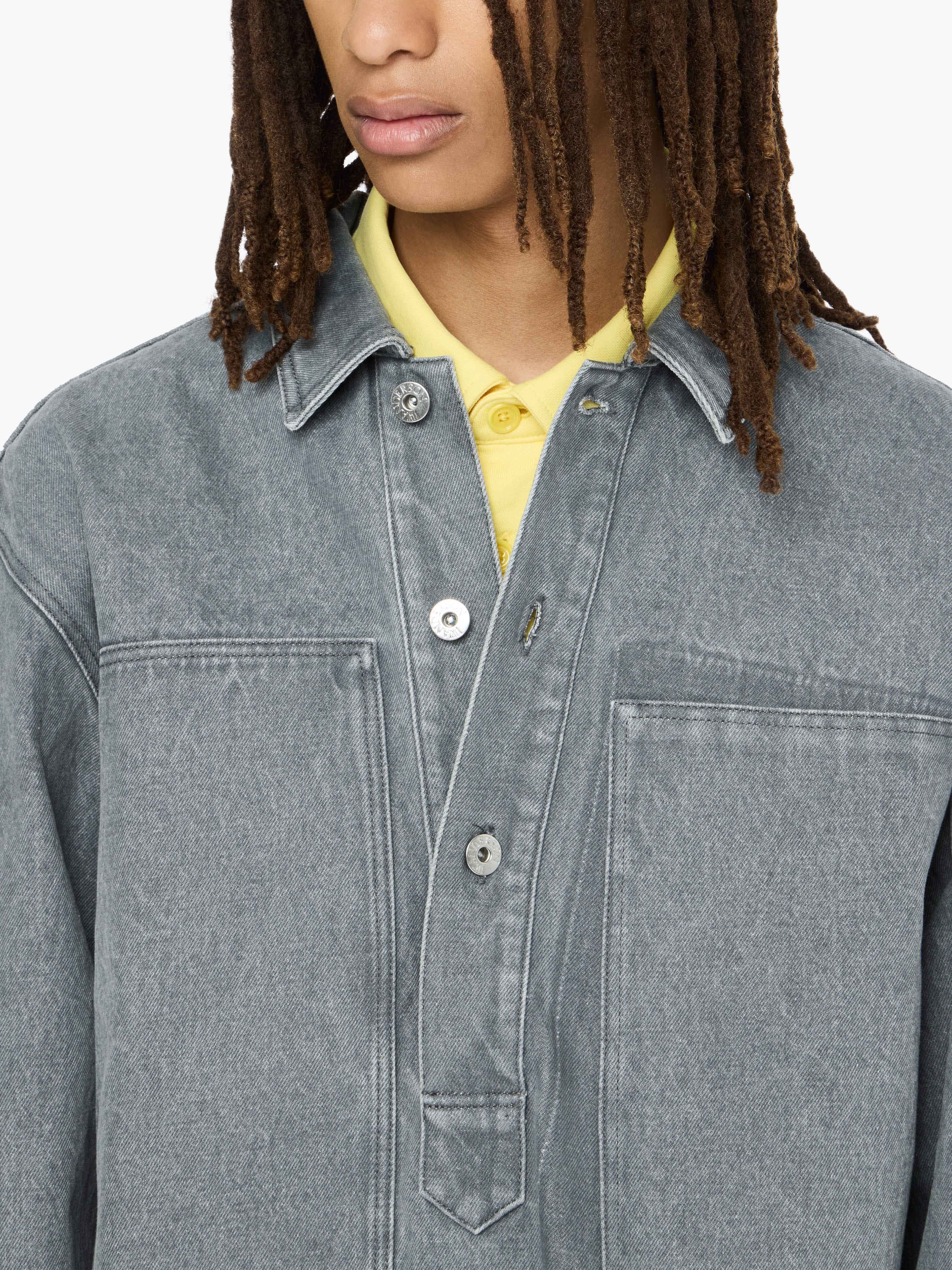 ウェア FTC DENIM COLLAR RUGBY SHIRT WHITE XL FTC (エフティーシー）DENIM COLLAR RUGBY SHIRT の通販サイト
